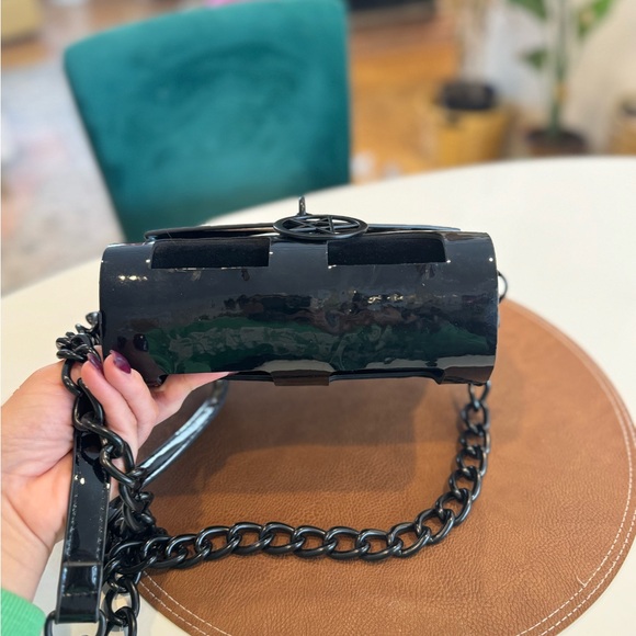 Killstar Black Spiked Crossbody Bag - Picture 3 of 5